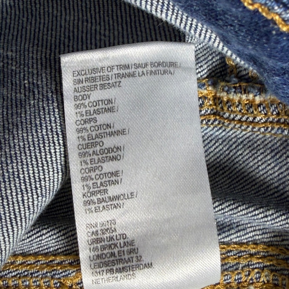 Anthropologie Pilcro The Wanderer High-Rise Barrel Wide Leg Jeans Blue 26 - Picture 8 of 10